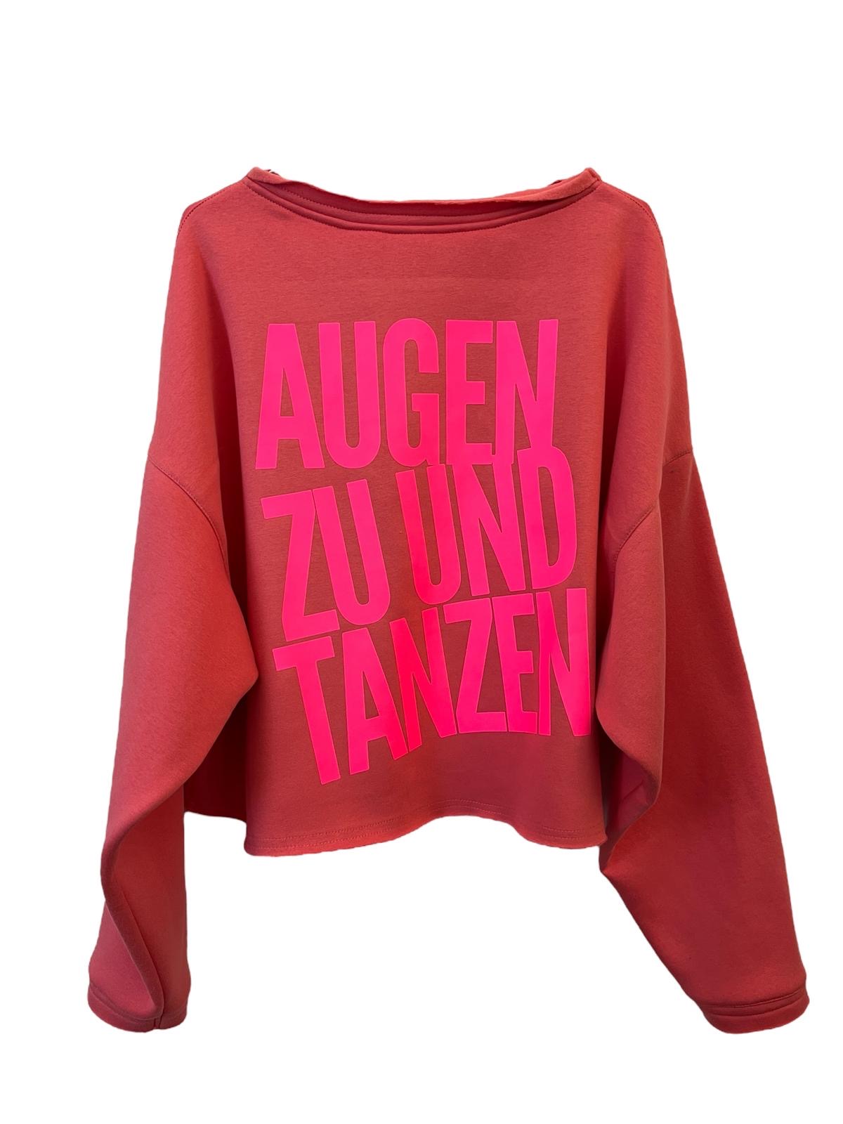 Cropped Sweater AUGEN ZU UND TANZEN
