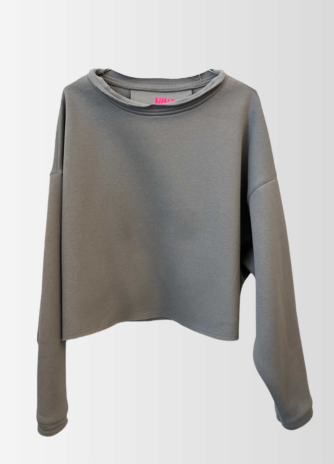 Cropped Sweater AUGEN ZU UND TANZEN