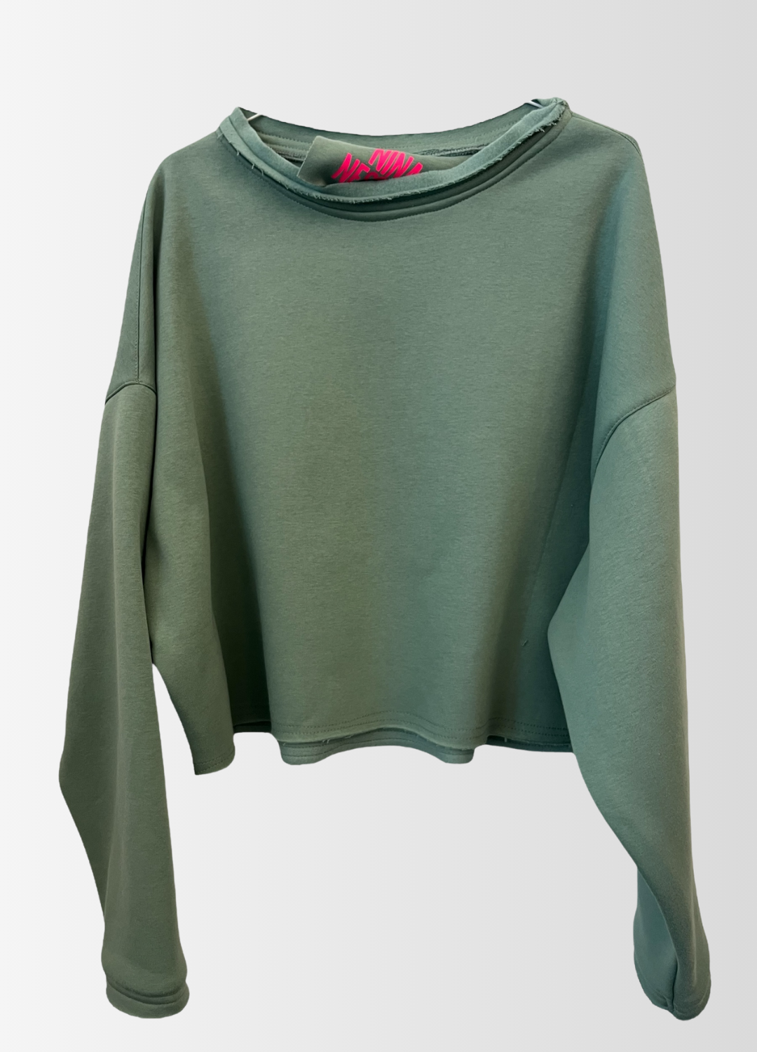Cropped Sweater AUGEN ZU UND TANZEN