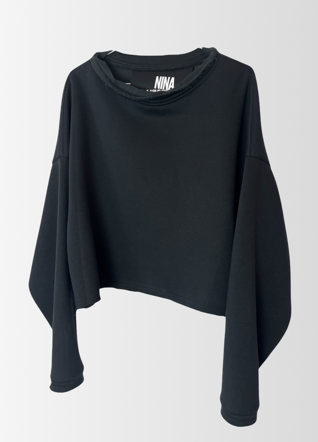 Cropped Sweater AUGEN ZU UND TANZEN