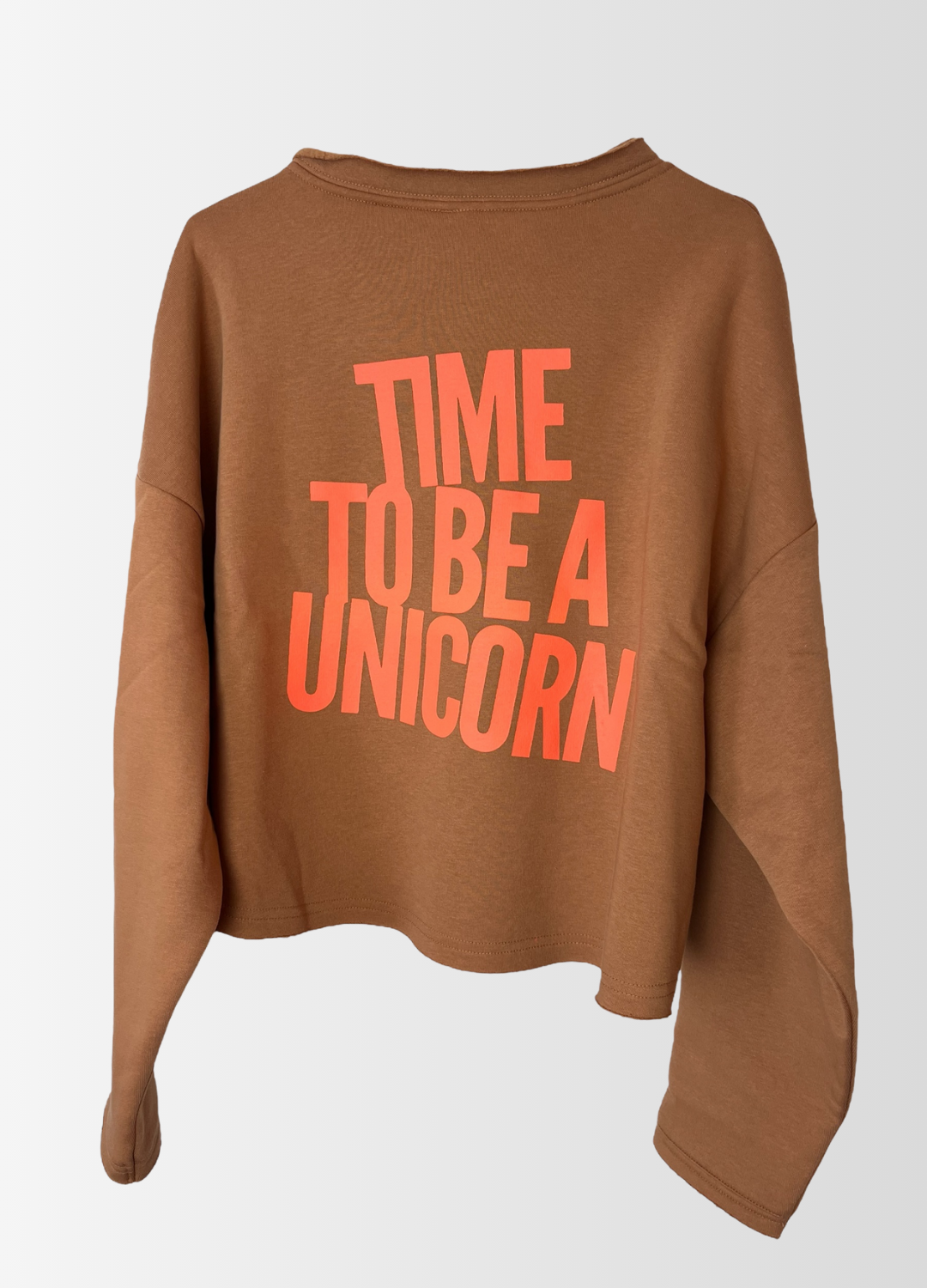 Cropped Sweater TIME TO BE A UNICORN