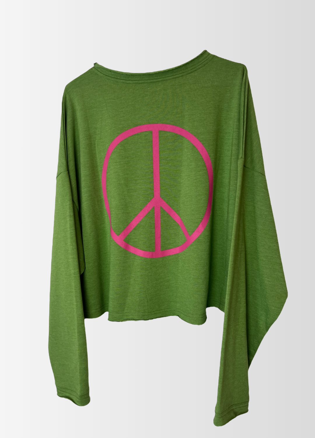 Cropped Sweater PEACE