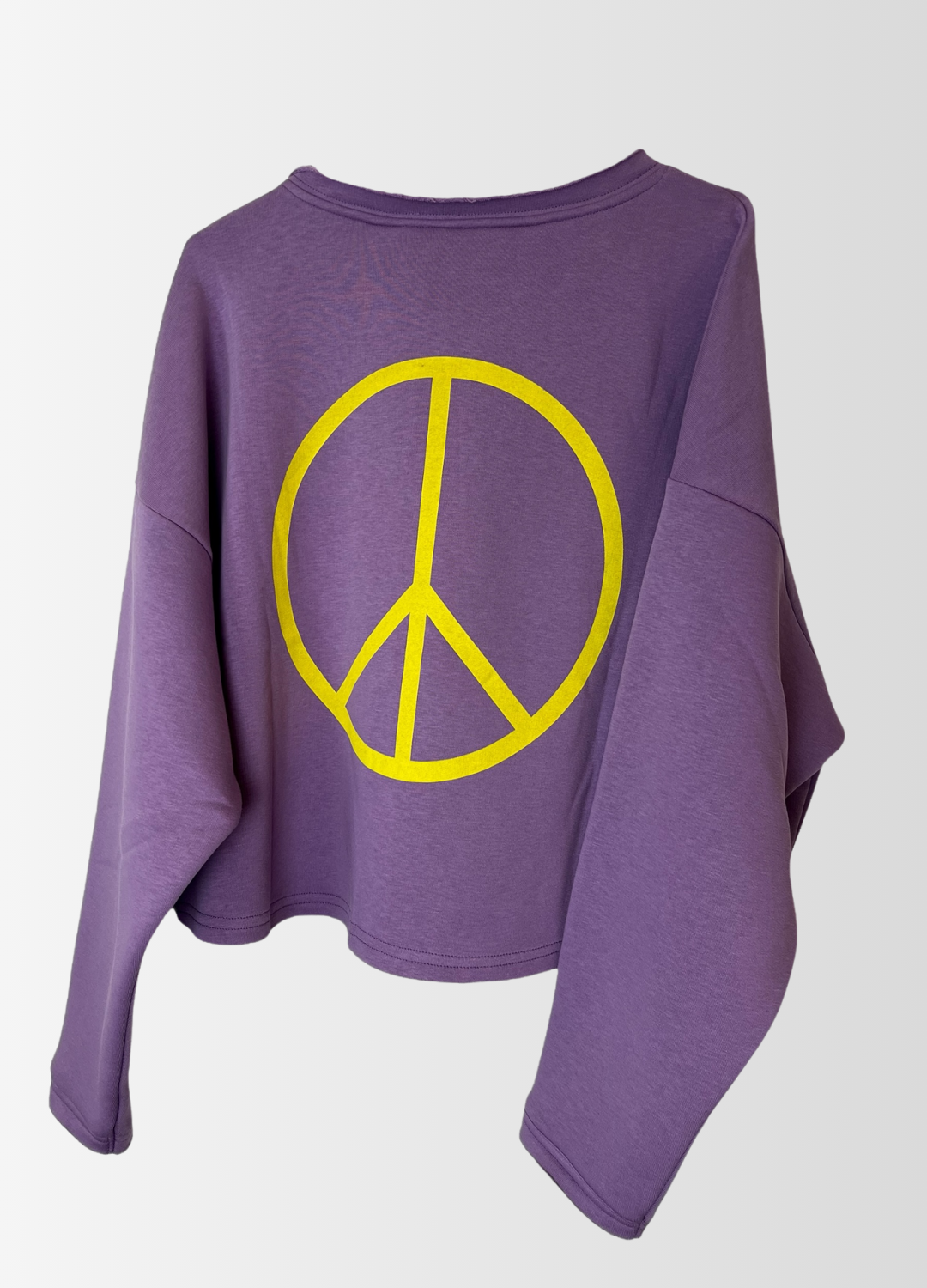 Cropped Sweater PEACE