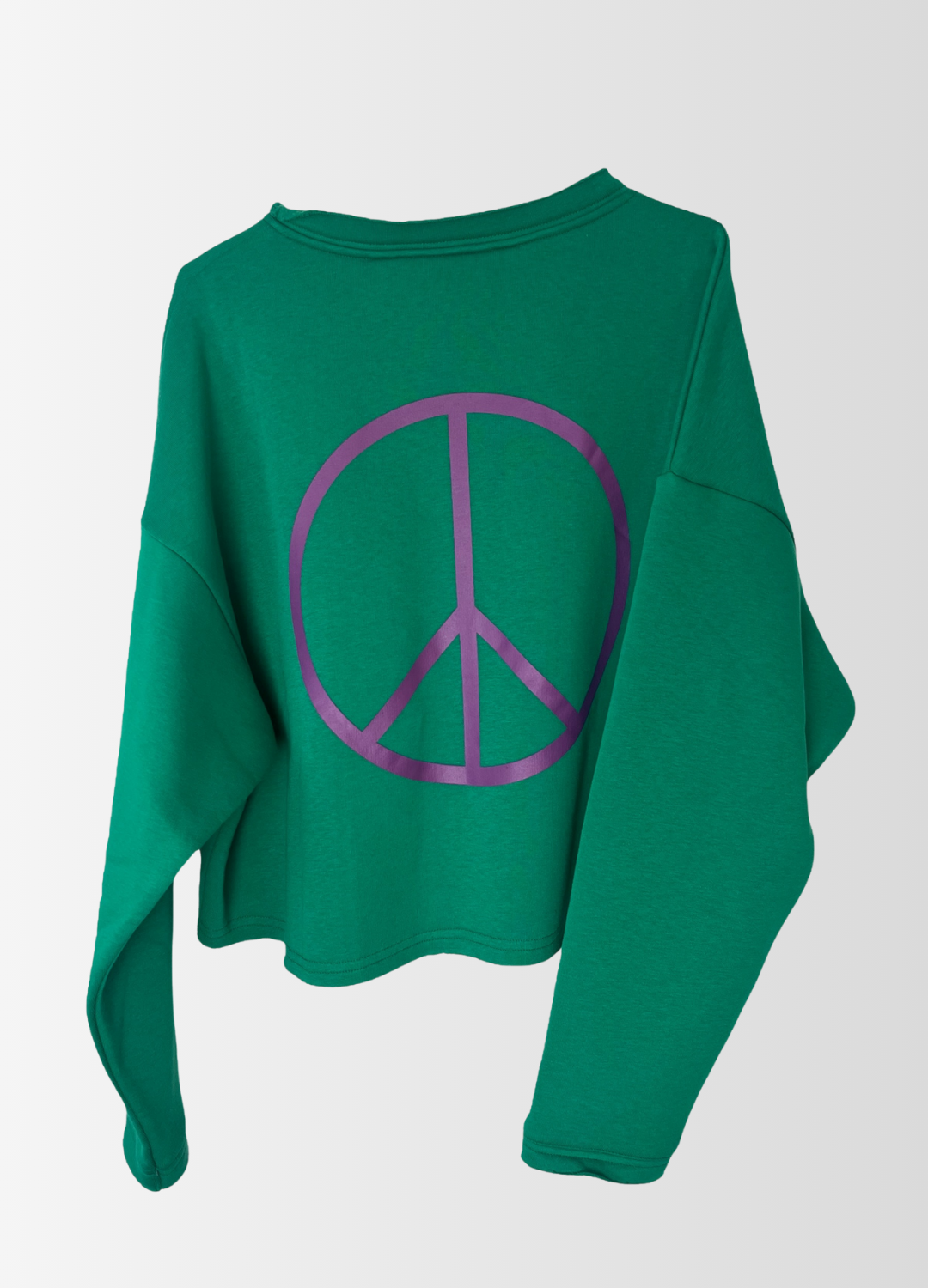 Cropped Sweater PEACE