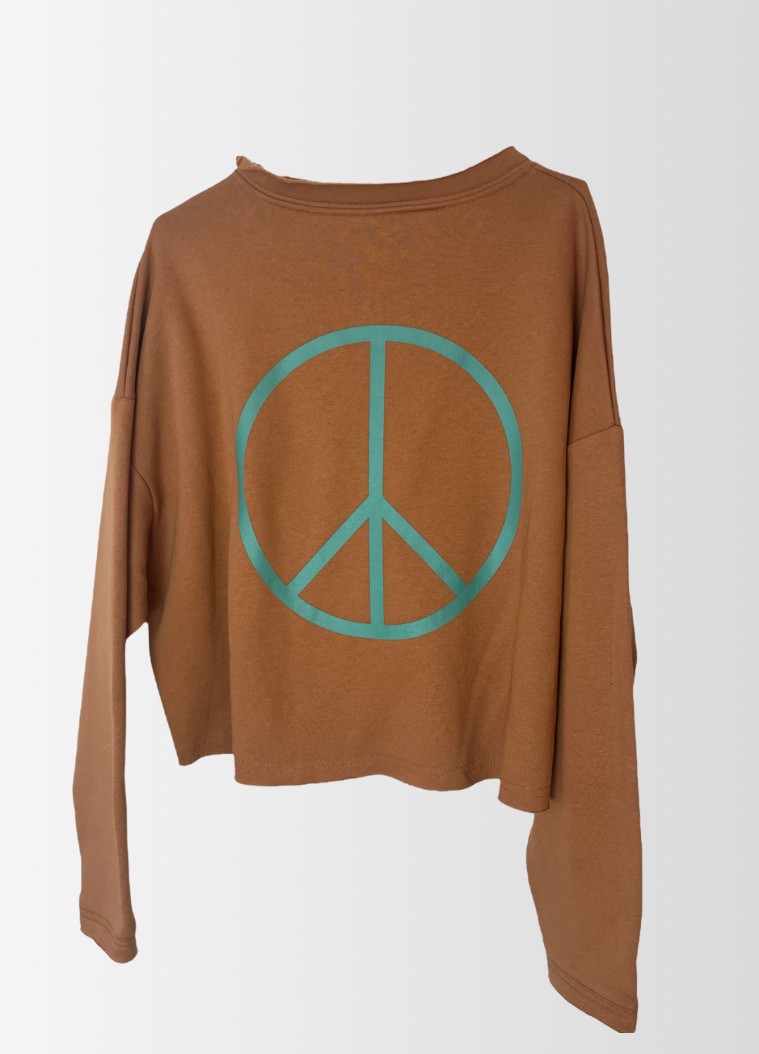 Cropped Sweater PEACE
