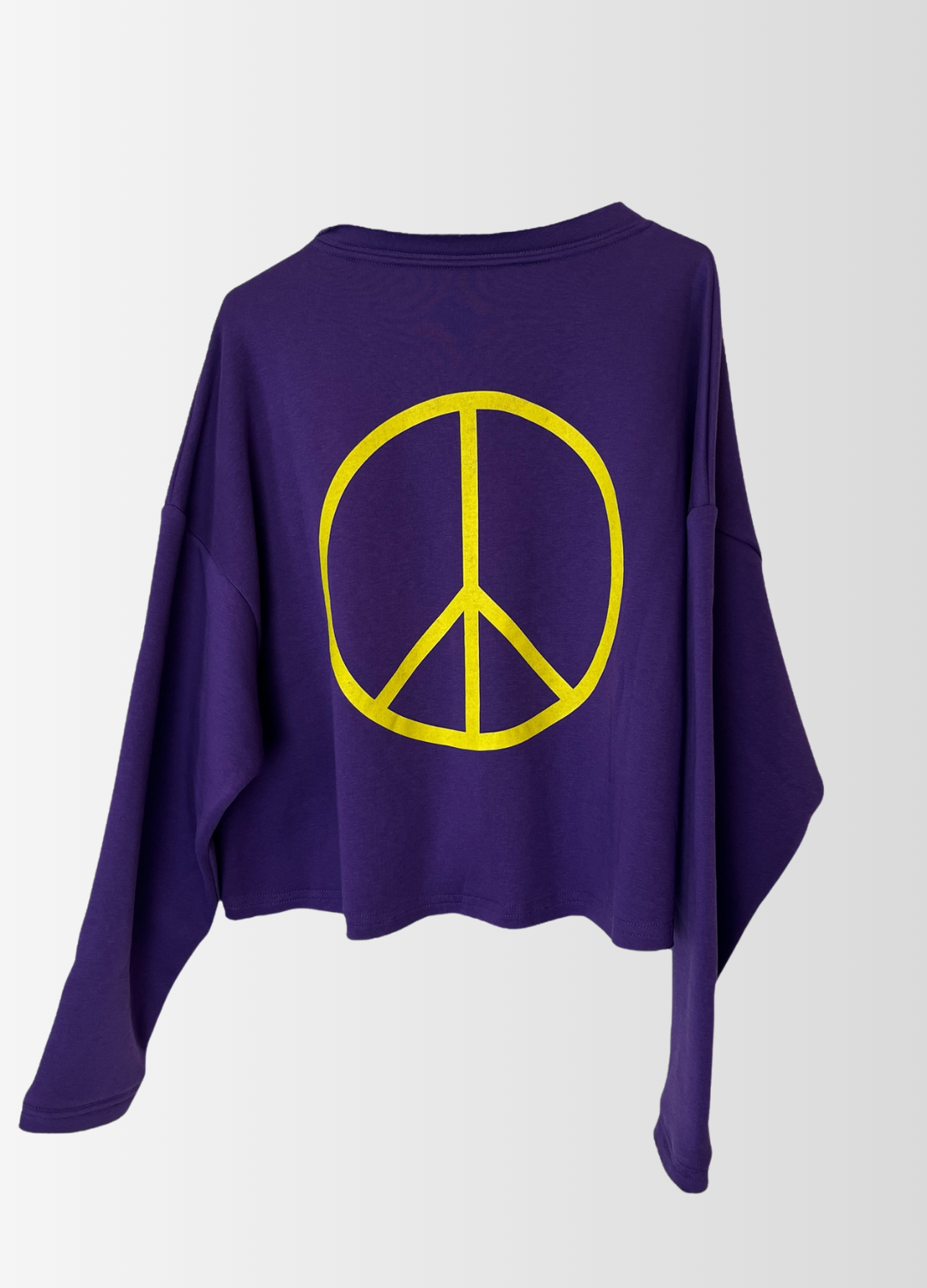 Cropped Sweater PEACE