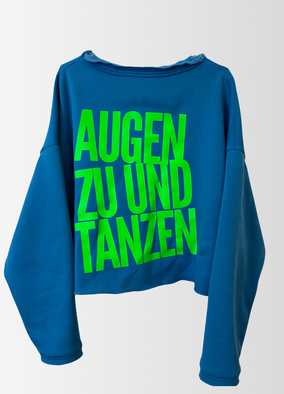 Cropped Sweater AUGEN ZU UND TANZEN