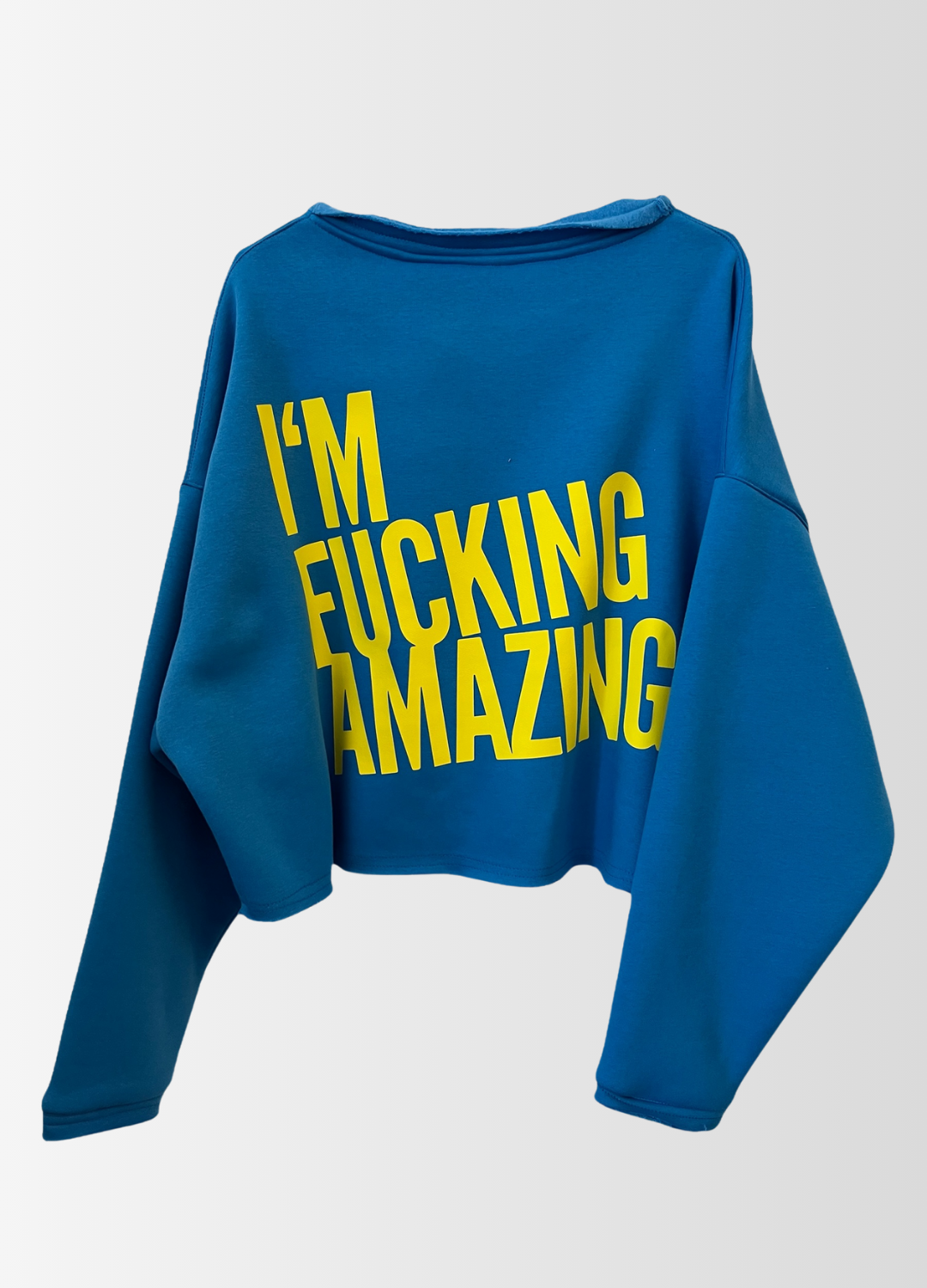 Cropped Sweater I´M FUCKING AMAZING