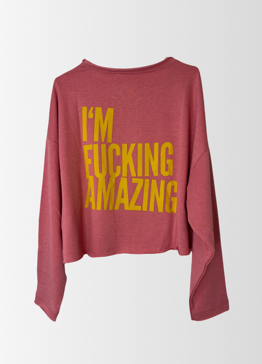 Cropped Sweater I´M FUCKING AMAZING