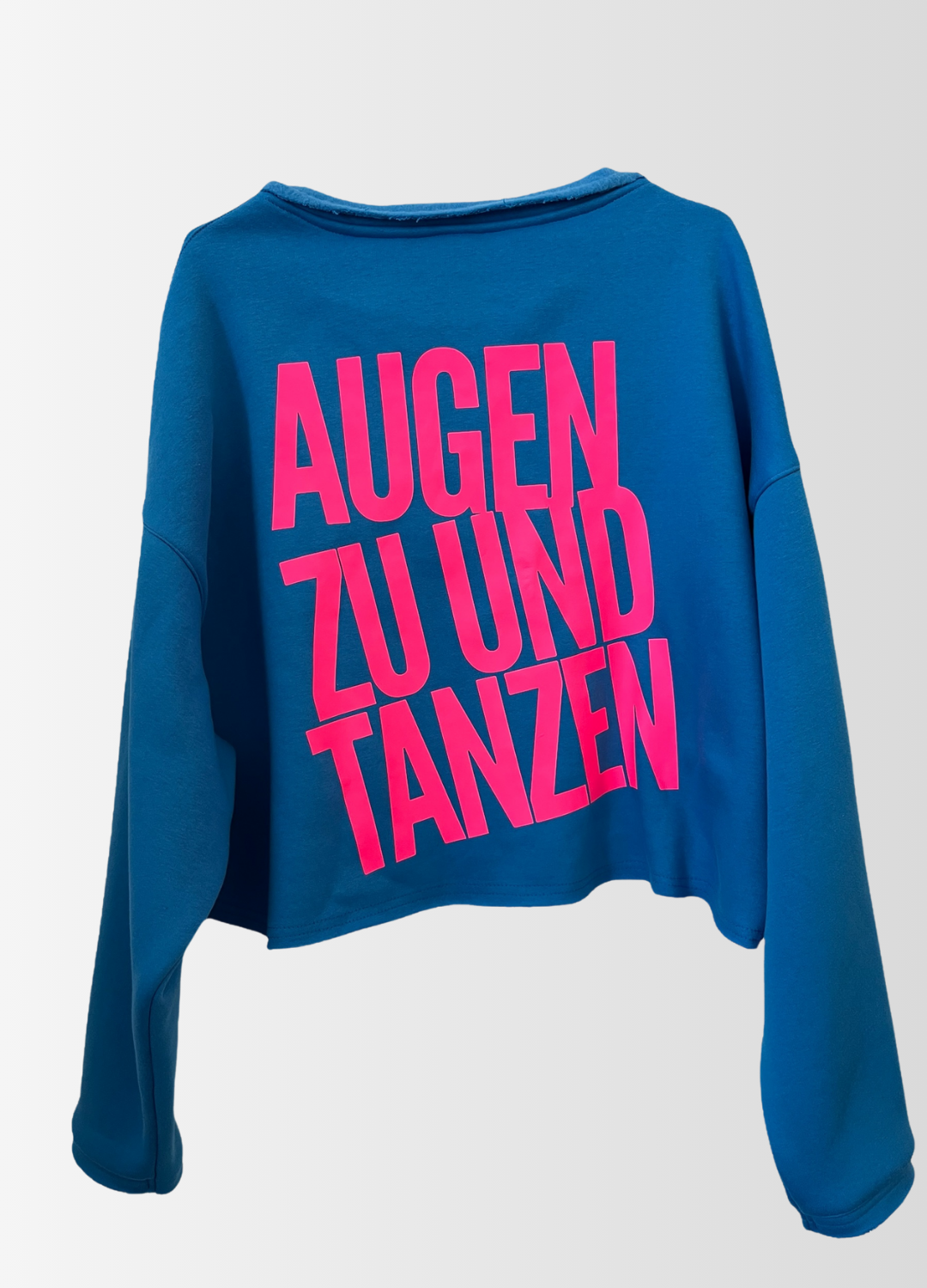Cropped Sweater AUGEN ZU UND TANZEN