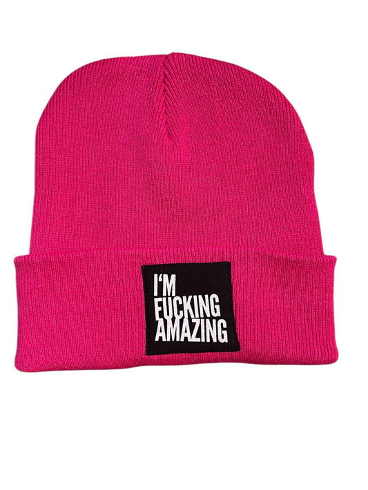 Mütze I`M FUCKING AMAZING