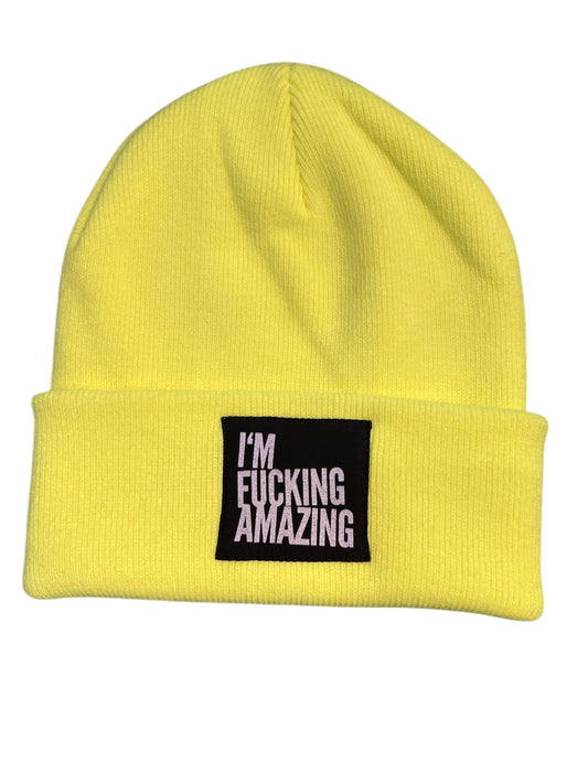 Mütze I`M FUCKING AMAZING