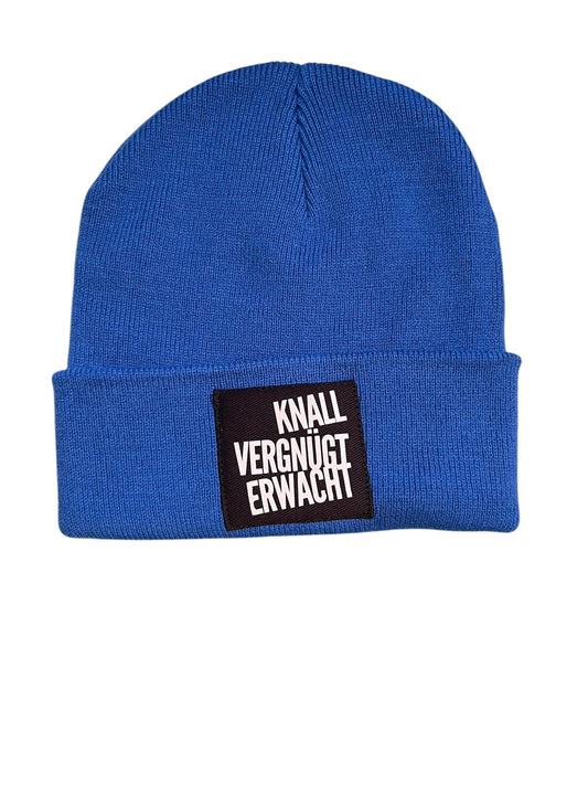 MÜTZE - KNALL VERGNÜGNT ERWACHT