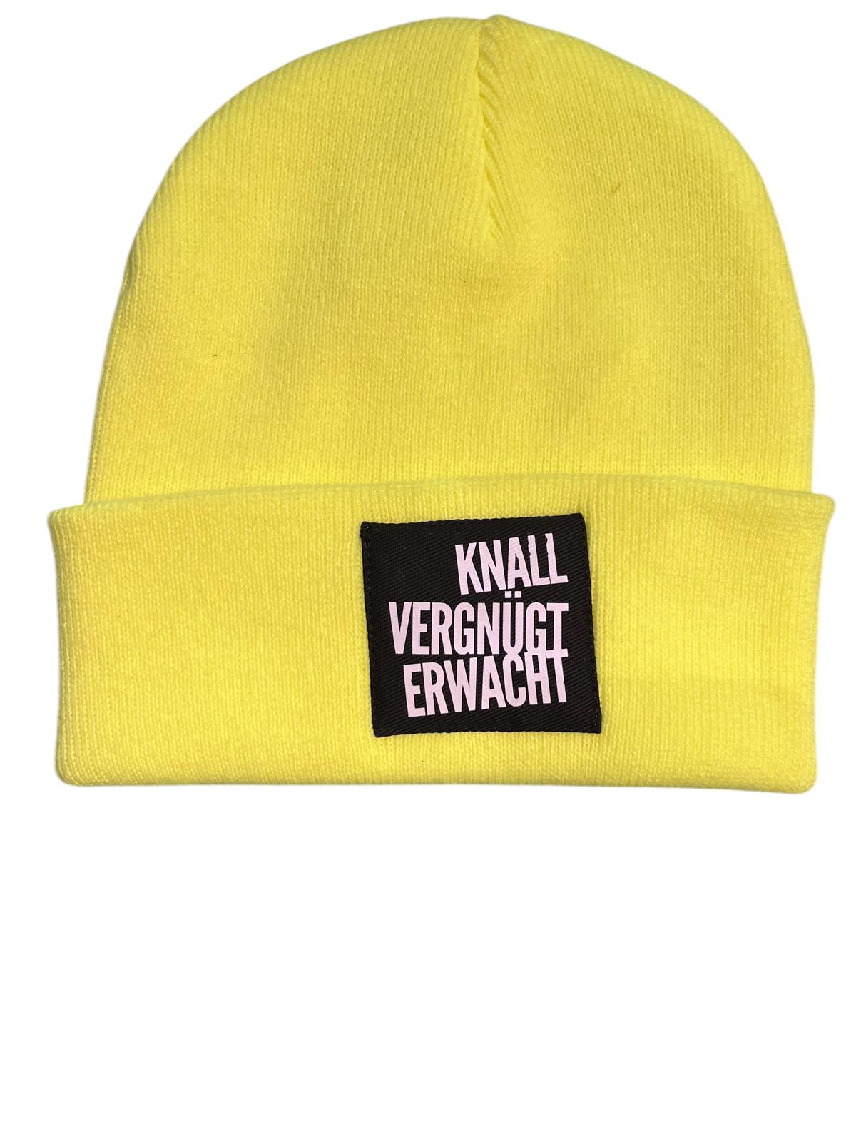 MÜTZE - KNALL VERGNÜGNT ERWACHT