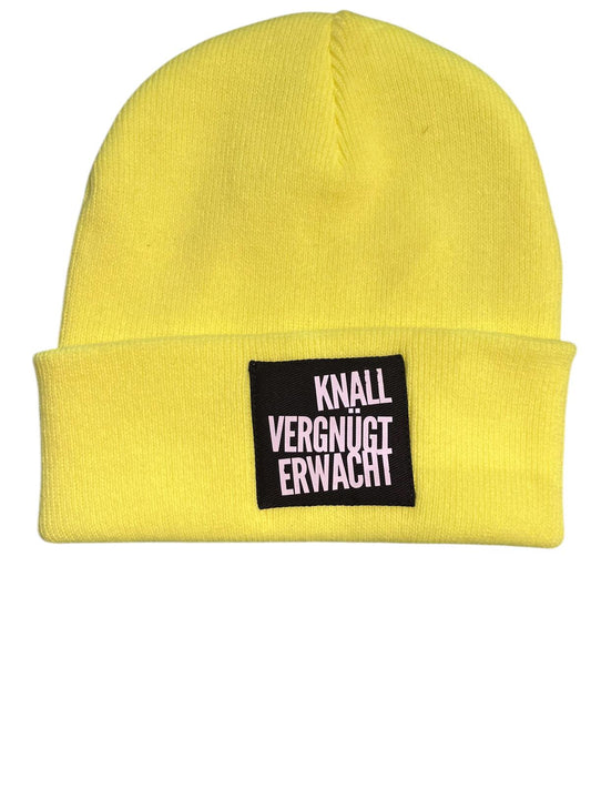MÜTZE - KNALL VERGNÜGNT ERWACHT