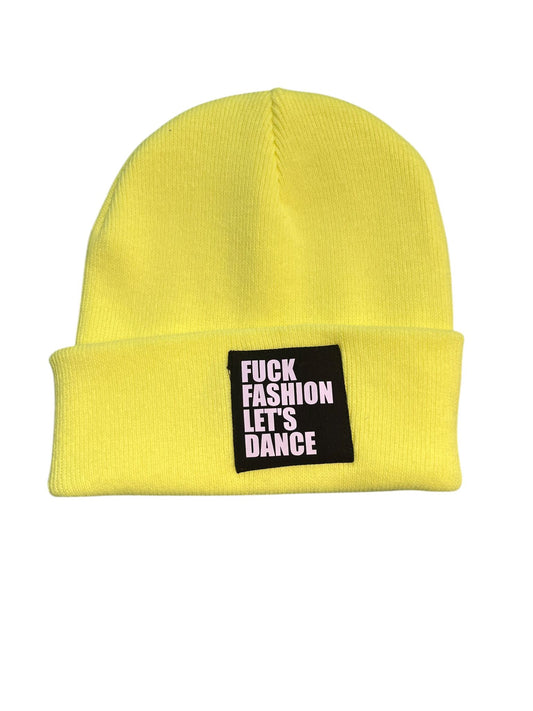 MÜTZE - FUCK FASHION LET'S DANCE