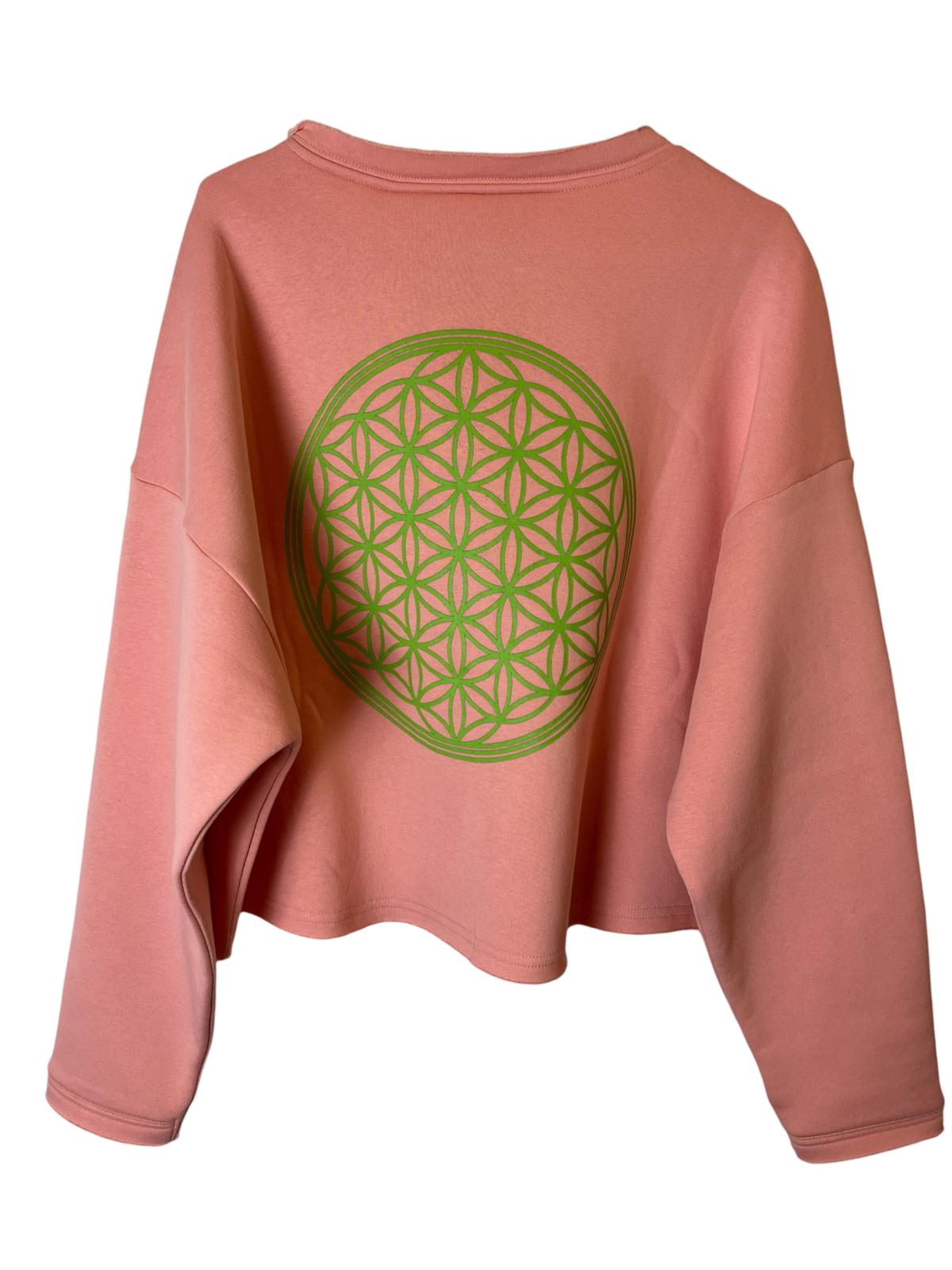 Cropped Sweater DIE BLUME DES LEBENS
