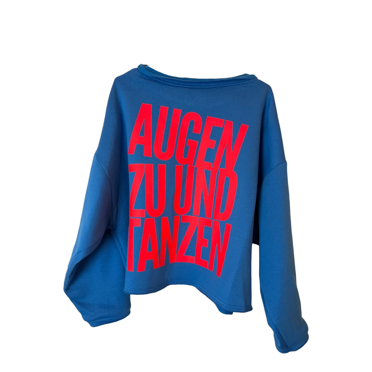 Cropped Sweater AUGEN ZU UND TANZEN