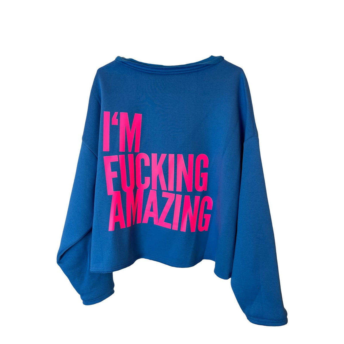 Cropped Sweater I´M FUCKING AMAZING