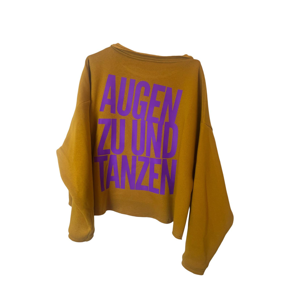 Cropped Sweater AUGEN ZU UND TANZEN