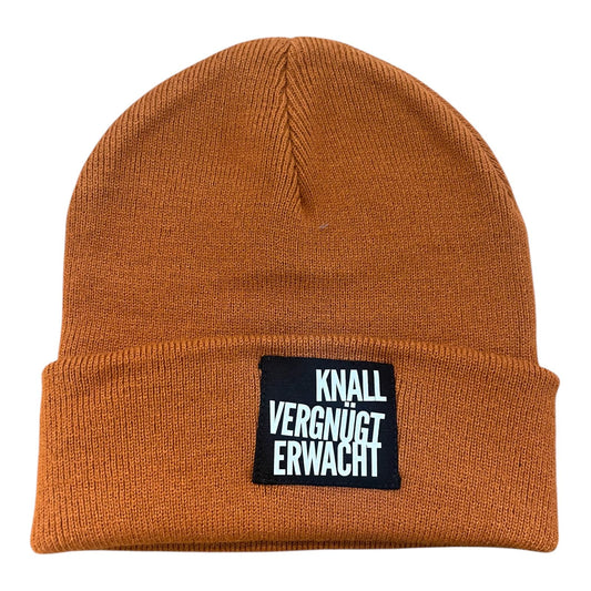 MÜTZE - KNALL VERGNÜGNT ERWACHT